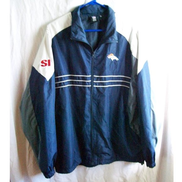 NFL/Reebok Denver Broncos Team Apparel Windbreaker - Picture 1 of 3